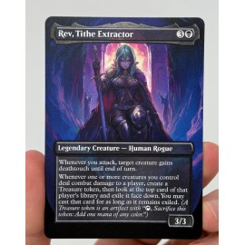 Rev, Tithe Extractor Proxy Card with Custom designed art
