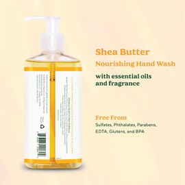 South Of France SoF Nourishing Hand Wash - With Moisturizing Sea Algae, Coconut & Olive Oil- Vegan & Non GMO- Free From Phthalates, Sulfates & Parabens- Shea Butter - 8 oz Bottle 3 Pack
