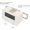 DEWIN Digital Counter, 5-Digit 0-99999 Electronic Counter LCD Digital Electronic