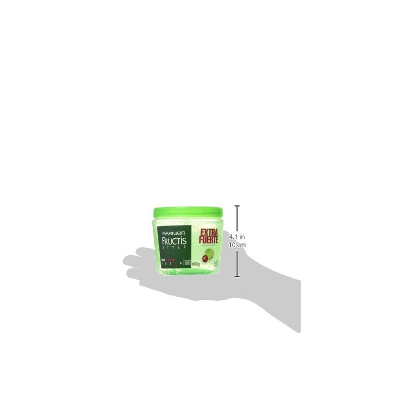 Garnier Fructis Style Gel Tarro Extra, 600 gr, 600 gramo,