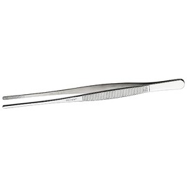 Winco 8" Heavy-Duty Plating/Tweezer Tong, Straight
