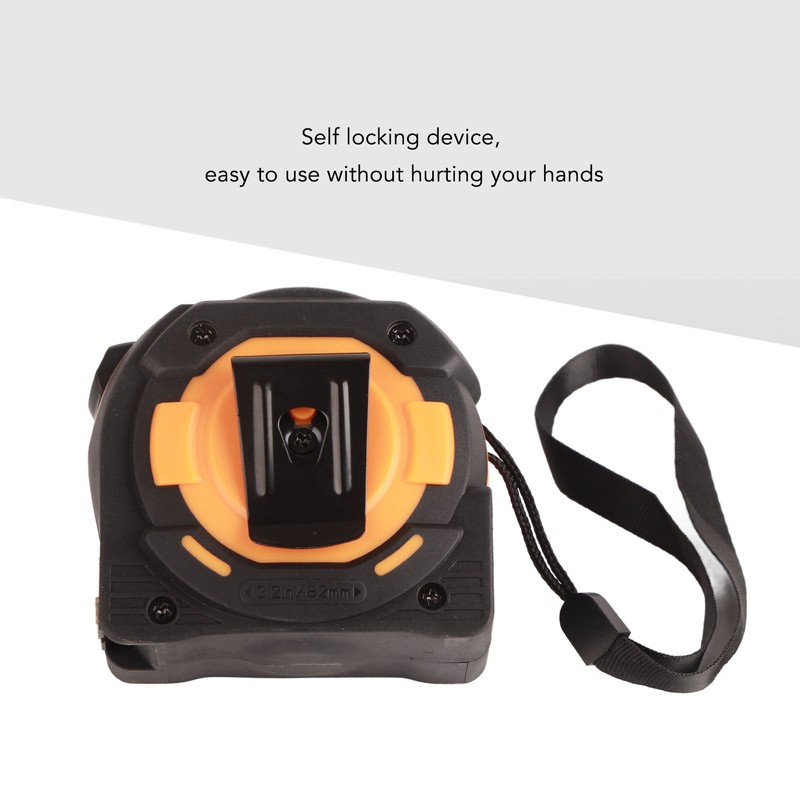 Laser Tape Measure High Accuracy ABS Housing Manganese Steel Digital