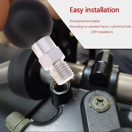 XiXiYang RAM 1 Inch Ball Mount Portable Tripod Ball Adapter,10mm Mounting Hole Strong Ball Mount Connect to Motorcycle Phone Holder Any Accessory Fit for Ball Socket Arm Compatible with RAM Mounts