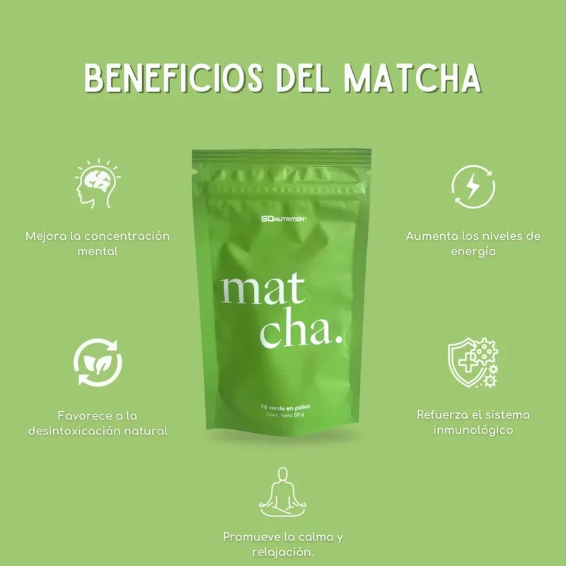 Colageno Hidrolizado Con Glucosamina + Matcha Sqnutrition®