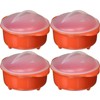 Egglettes Microwave Cooker Pot Vented Mini Egg - 4 Pack