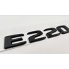 MCK Auto - E220d Glossy Black Front Rear Wing Black