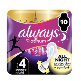Always Ultra Platinum Secure Night No 4, 10pcs