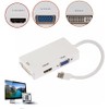 3 in 1 Mini DP to HDMI, DVI, VGA 4K