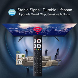 Universal Remote Control Compatible with Hisense TV Remote Control Replacement for Hisense VIDAA TV