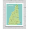 Best Maps Ever New Hampshire State Parks Map 18x24 Poster