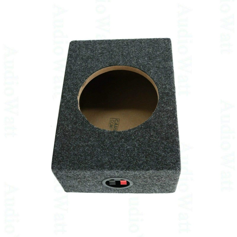 2X Audiotek CA-65CB 6.5- Inch Vented Speaker Box Enclosure Carpet