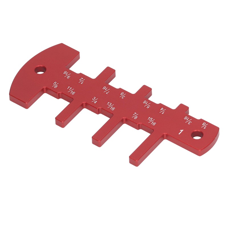 Step Depth Gauge for Table Saw Router Imperial Aluminum Alloy