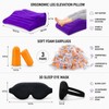 Nap Kit for Home Office - Inflatable Foot Pillow -