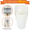 CUSINIUM 14 oz 50-Pack White French Fry Cups - Charcuterie