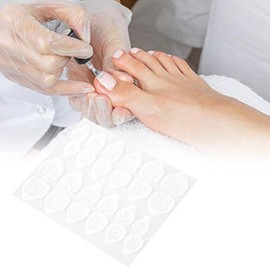 Rotekt 10 Sheets Transparent Double-Sided Adhesive Tapes, Nail Sticker for Press on Nail Sticky Tabs,Toenail Toe Nail Sticker for Fake Faux Nails, Nail Glue Sticker False Nail Tips