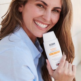 ISDIN Eryfotona Actinica Zinc Oxide and 100% Mineral Sunscreen Broad Spectrum SPF 50+, No White Cast, Suitable for Sensitive Skin, 3.4 Fl Oz