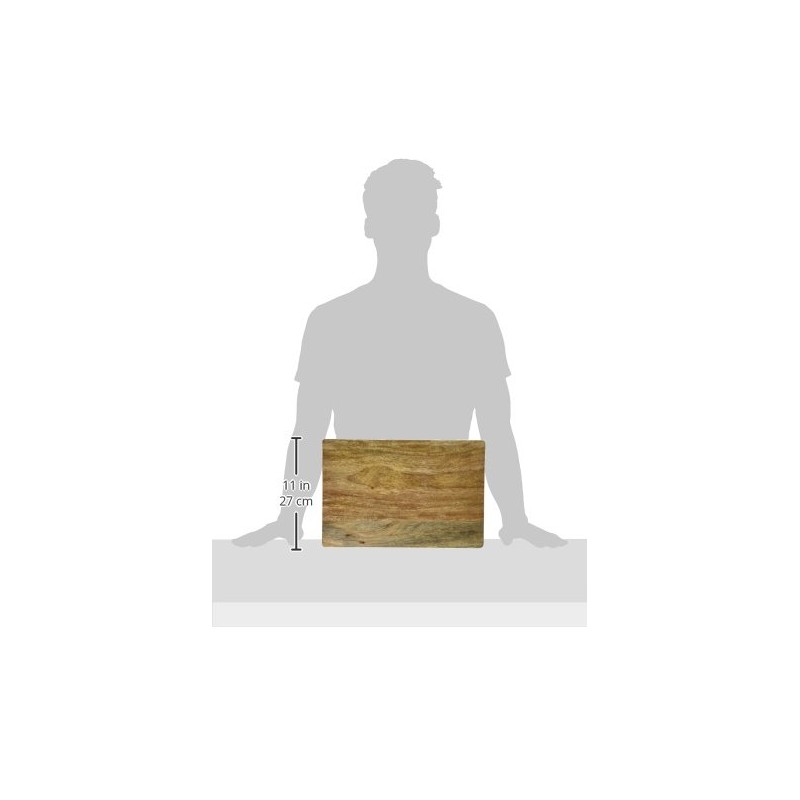 Architec Gripperwood Gourmet Sheesham Cutting Board, 10 by 15-Inch