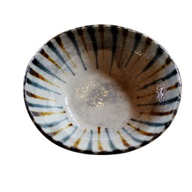 Risunoki Wooden Tableware Workshop Medium Pot, Serving Pot, Tokusa Pattern, Approx. 7.5 x 6.7 x 2.8 inches (19 x 17 x 7 cm)