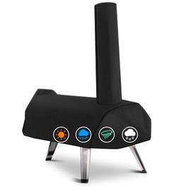 ZBXFCSH Heavy Duty 600D Polyester Cover Compatible with Ooni Karu 12 Pizza Oven Aidpiza 12" Wood Pellet Pizza ovens and Big Horn Stainless Steel 12'' Pizza Grill Oven Accessories