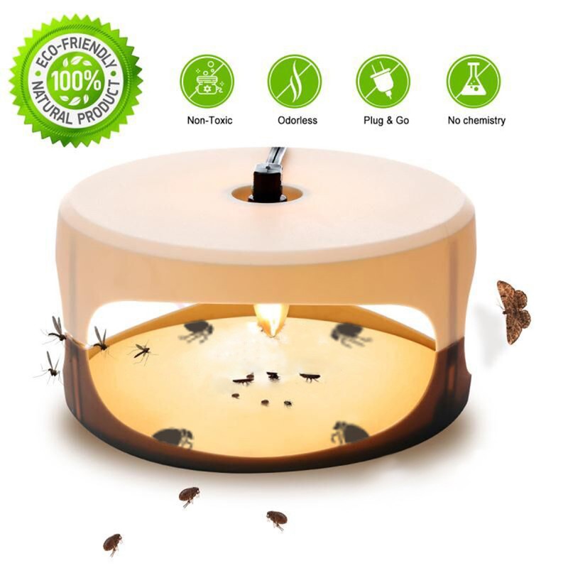 Sticky Flea Trap Dome Flea Bed Bug Trap with 2