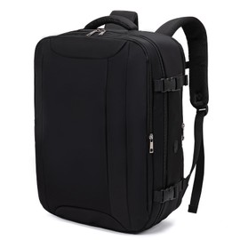 Hayayu For Easyjet Hand Luggage 45 x 36 x 20 Backpack Hand Luggage Bag for Airplane Travel Bag Under Seat with Anti-Theft Bag Travel Backpack with Computer Compartment for 15.6 Inch Laptop, black,