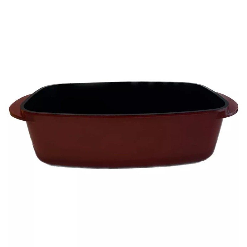 Sedona Pro 5.5-Qt. Aluminum Multi-Purpose Roaster Pan with Lid, Red,