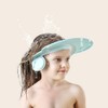 Gorro de baño para bebés, con visera para evitar que