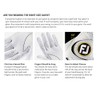 Footjoy CabrettaSof Golf Glove,White,XL