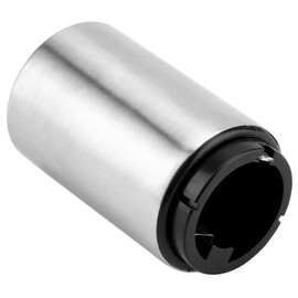 Beer Bottle Opener, Stainless Steel Stylish Automatic Beer Can Opener Top Tool Push Down Beer Opener Off Soda Openers with Magnetic Catcher Automatic Stainless Steel Bottle