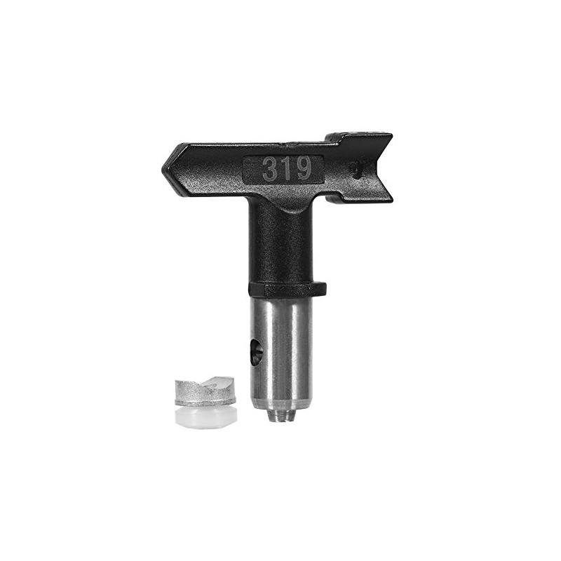 Black Airless Spray Gun Tips Reversible Tungsten Steel Paint Sprayer
