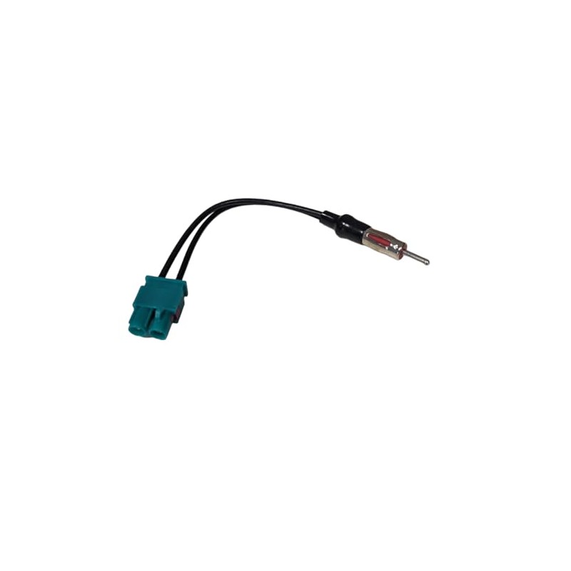 Radio Antenna Adaptor ISO to Double 2x Fakra DIN Radio