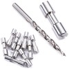 Corby Bolt Fasteners (10 Pack) with Step Drill for DIY