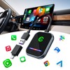 2 in 1 Wireless CarPlay Adapter 2024 Upgraded, Wireless CarPlay