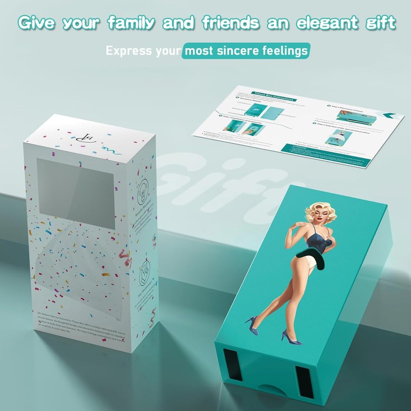 Tissue Box Cover, Creative Skirt Design Tissue Box Waterproof Retro