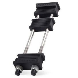 S SATC Sharpening Stone Holder,Adjustable 5-4/5 Inch to 8-9/10 Inch,Rubber Stainless Steel No-Slip Sharpening Stone Base for Diamond Stones