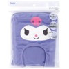 Skater ZANP1 Air Neck Pillow, Kuromi Sanrio with Dedicated Pouch