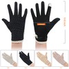 MarJunSep 4 Pairs Summer Women Dots Sun Uv Protection Gloves