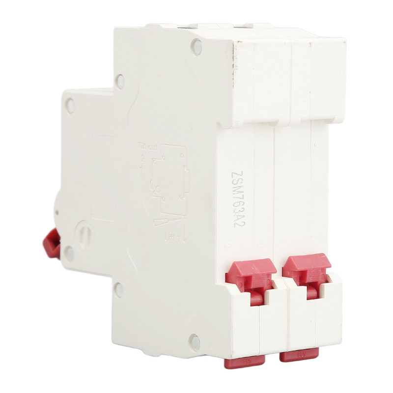 DC Miniature Circuit Breaker 2P 63A DC500V 6000A Breaking Capacity