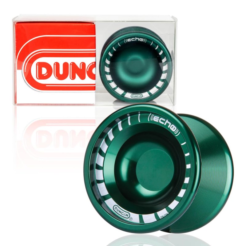 Duncan Toys Echo 2 YoYo [Verde], YoYo de Nivel Profesional