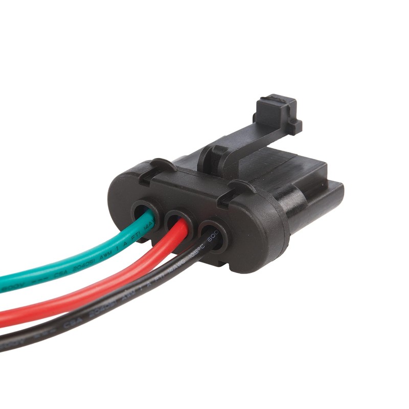 3-Pin Cooling Fan Motor Connector Pigtail Plug Wiring Harness Compatible