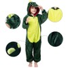 cuteDIY Children's Dinosaur Costume, Green, 104-110