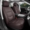 Car Seat Covers Full Set,Universal Leather Seat Covers for Most