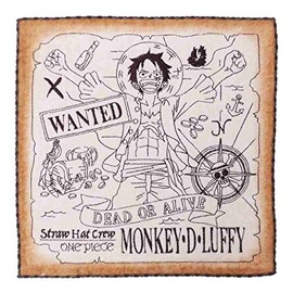 Bandai 6765004600 Mini Towel, One Piece Treasure Hunt, 100% Cotton