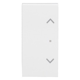 Busch-Jaeger Balance Si 2CKA006220A0362 6232-20-914 Rocker Double Left / Right with Blind Symbol Alpine White