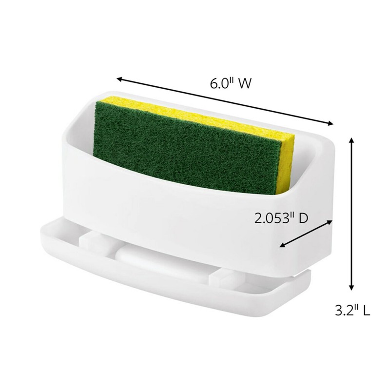 Command Under Sink Sponge Caddy, Total 2 Sponge Holders with