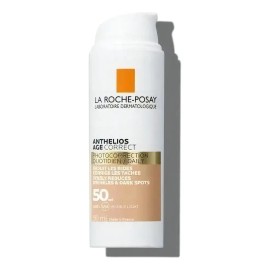 La Roche-Posay Anthelios Age Correct Protector Solar Facial Antiarrugas, Hidrata Y Restaura La Barrera De La Piel, Con Ácido Hialurónico Y Tecnología 