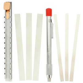 TOVINANNA Natural Soapstone Pencil 5.6" Flat Soapstone Marker Refillable Welding Chalk for Metal Work Steel Slate Tile Marks