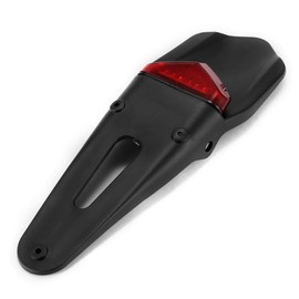 DEECOZY Rear Suspension Strut Tail Light Red with LED Brake Light for Off-Road and Motorcycle Travel