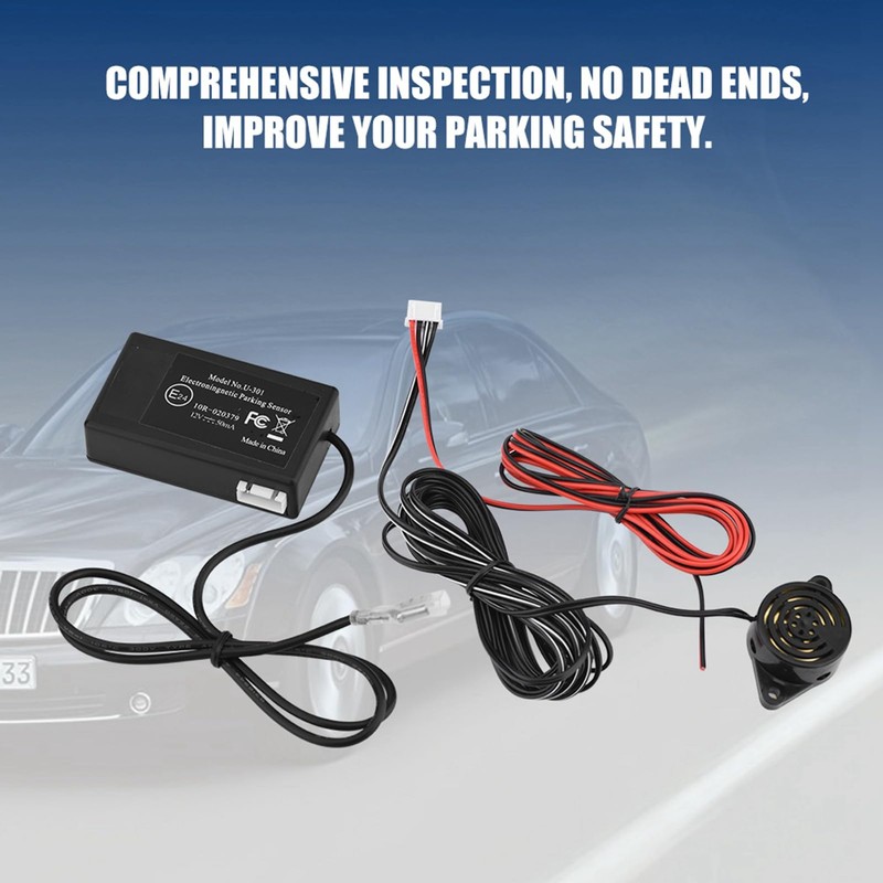 Parking Sensor with Electromagnetic Induction Radar, Monitoring Reversing Status for