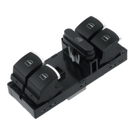 Mtsooning Single Electric Window Regulator Window Master Switch Power Window Regulator Switch 5ND959857 1K4959857A For CC Golf MK5 MK6 Jetta Passat Tiguan Rabbit